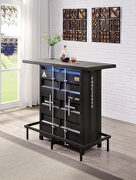 Ship cargo-inspired design bar height table by Furniture of America additional picture 4