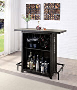 Ship cargo-inspired design bar height table by Furniture of America additional picture 5