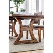 Cottage style rustic family size dining table by Furniture of America additional picture 5