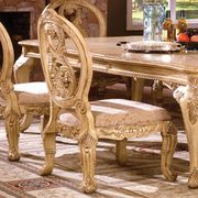 Antique white traditional french style formal dining table by Furniture of America additional picture 4