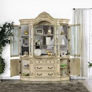 Antique white traditional french style buffet+hutch by Furniture of America additional picture 2