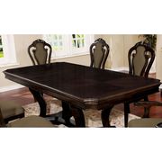 Walnut traditional style family size dining table additional photo 4 of 8