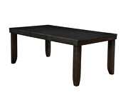 Dark walnut transitional dining table by Furniture of America additional picture 8