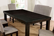 Dark walnut transitional dining table by Furniture of America additional picture 9