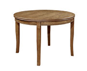 Rectangular or round table top modern dining table by Furniture of America additional picture 4