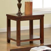 Dark cherry transitional coffee table by Furniture of America additional picture 3