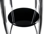 Black/Glass/Chrome Contemporary 3 Pc. Set by Furniture of America additional picture 3
