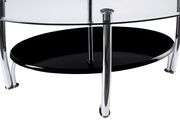 Black/Glass/Chrome Contemporary 3 Pc. Set by Furniture of America additional picture 4