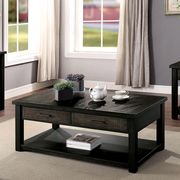 Dark Oak/Multi Transitional Coffee Table by Furniture of America additional picture 4