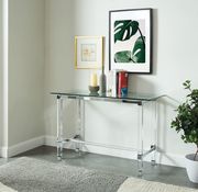 Glass/acrylic coffee table in contemporary style by Furniture of America additional picture 5