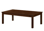 Contemporary brown wood grain finish 3 pc. coffee table set by Furniture of America additional picture 3