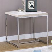 Natural/Chrome Contemporary Coffee Table by Furniture of America additional picture 5