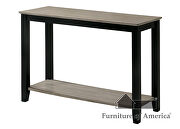 Two-tone design solid wood coffee table by Furniture of America additional picture 7