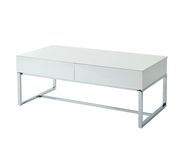 White Contemporary Coffee Table by Furniture of America additional picture 7