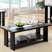 Espresso Contemporary Coffee Table by Furniture of America additional picture 3