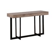 Gray Wash/Sand Black Industrial Coffee Table by Furniture of America additional picture 6