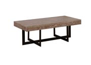 Gray Wash/Sand Black Industrial Coffee Table by Furniture of America additional picture 7