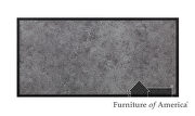 Gray/ sand black faux slate top coffee table additional photo 4 of 8