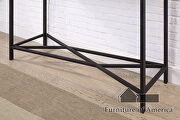Gray/ sand black faux slate top coffee table by Furniture of America additional picture 6