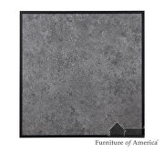 Gray/ sand black faux slate top end table by Furniture of America additional picture 2