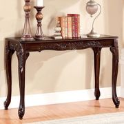 Dark cherry traditional 3 pc. table set additional photo 3 of 2