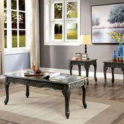 Gray Traditional 3 Pc. Table Set by Furniture of America additional picture 2