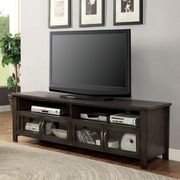 Gray alma transitional 72-inch TV stand by Furniture of America additional picture 4
