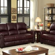 Top grain leather match transitional style sofa by Furniture of America additional picture 6