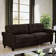 Additional charm plush button tufted sofa additional photo 4 of 3