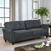 Additional charm plush button tufted sofa by Furniture of America additional picture 4