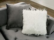 Luxury and comfort soft velvet-like fabric sectional sofa additional photo 5 of 4