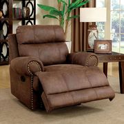 Brown Transitional Sofa w/ 2 Recliners by Furniture of America additional picture 7