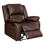 Brown Transitional Sofa w/ 2 Recliners by Furniture of America additional picture 7