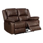 Brown Transitional Sofa w/ 2 Recliners by Furniture of America additional picture 8
