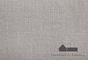 Light gray extra-plush upholstered ottoman additional photo 2 of 1