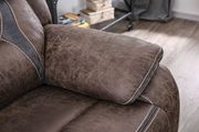 Brown contemporary reclining sofa by Furniture of America additional picture 6