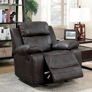 Brown Recliner Contemporary Sofa by Furniture of America additional picture 4