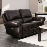 Brown Traditional Sofa w/ Powered Recliners by Furniture of America additional picture 5
