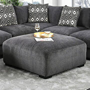 Gray fabric massive living room sectional by Furniture of America additional picture 2