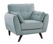 Light Teal Contemporary Sofa by Furniture of America additional picture 6