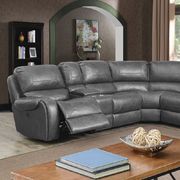Gray transitional power sectional by Furniture of America additional picture 2