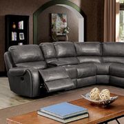 Gray transitional motion sectional by Furniture of America additional picture 2