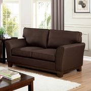 Brown Caldicot Transitional Sofa by Furniture of America additional picture 3