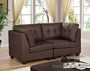 Modular design neutral canvas sectional sofa by Furniture of America additional picture 7