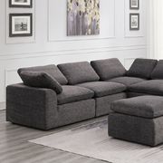 Gray 6pcs modular contemporary sectional by Furniture of America additional picture 2