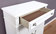 Button tufted headboar white finish youth bedroom by Furniture of America additional picture 13