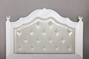 Button tufted headboar white finish youth bedroom by Furniture of America additional picture 8