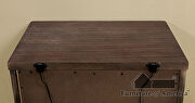 Dark oak weathered finish transitional bed w/ storage by Furniture of America additional picture 15