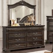 Distressed walnut transitional style bedroom by Furniture of America additional picture 3