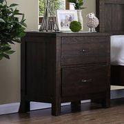 Countryside style espresso finish king size bed by Furniture of America additional picture 4